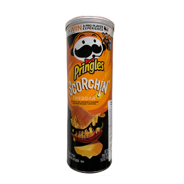 Pringles Scorchin Cheddar Cheese - USA Ware