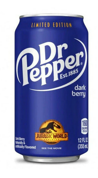 Dr Pepper Dark Berry - limited edition - USA Ware