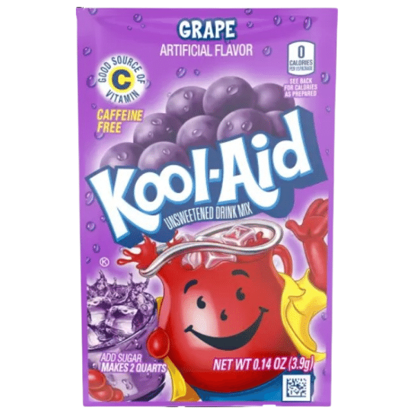 Kool Aid Drink Mix Grape Tüte