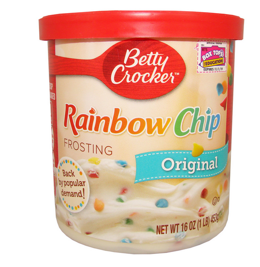 Betty Crocker Rich & Creamy Rainbow Frosting