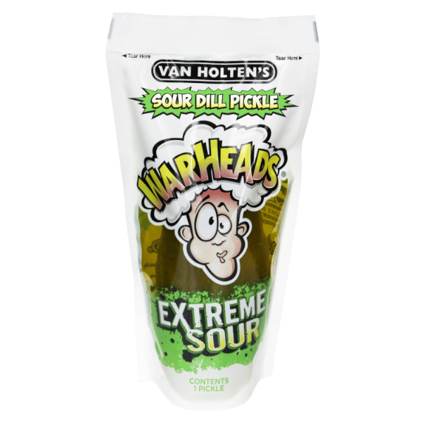 Van Holtens Warheads Extreme Sour Dill Pickle