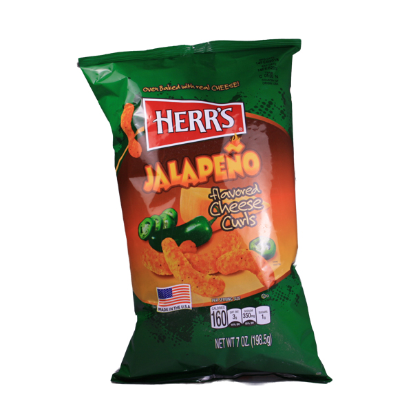 Herrs Jalapeno Cheese Curls Large Pack
