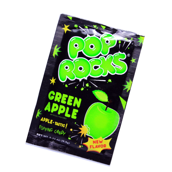 Pop Rocks Crackling Green Apple Candy
