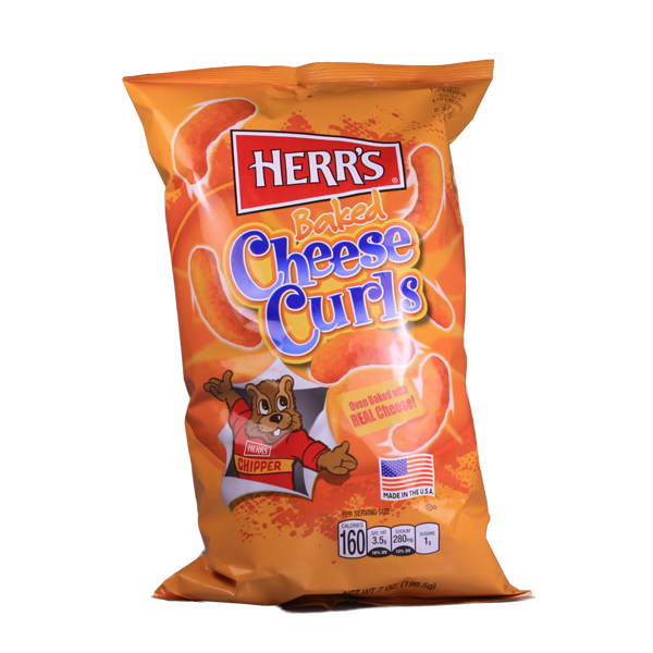 Herrs Baked Cheese Curls Large Pack