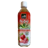 Tropical Aloe Vera Strawberry Drink