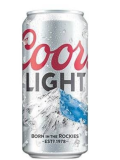 Coors Light Premium Beer Dose