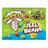 Warheads Sour Jelly Beans Box