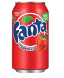 Fanta Strawberry - 355 ml - USA Ware