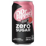 Dr Pepper Strawberries & Cream Zero Sugar - USA Ware