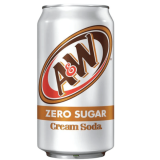 A&W Cream Soda Zero Sugar - USA Ware